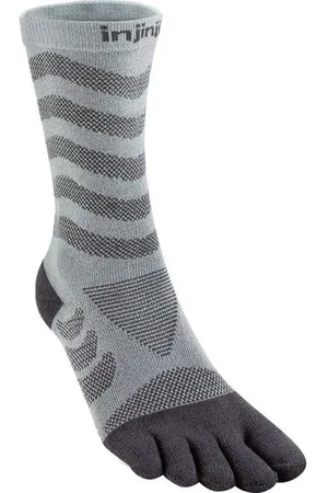 Injinji Damen Ultra Run Technical Crew grau