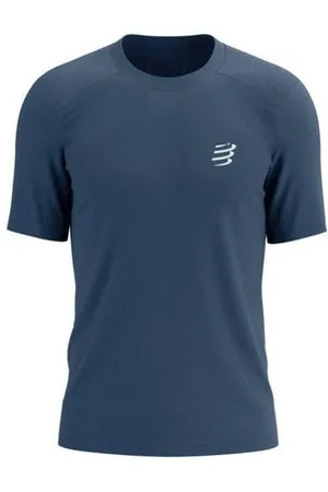 Compressport Herren Performance SS T-Shirt blau