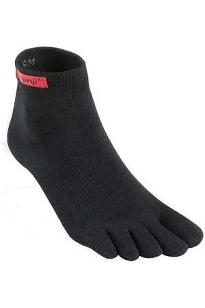 Injinji Unisex Original Weight Mini-Crew Coolmax schwarz