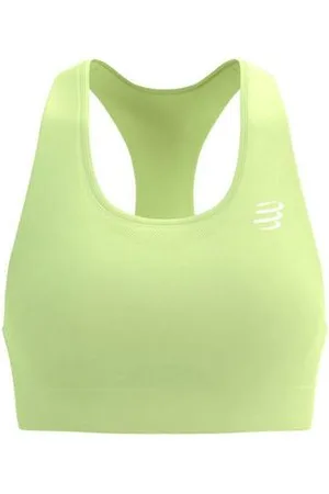 Compressport Damen Feelfree Seamless Bra gelb