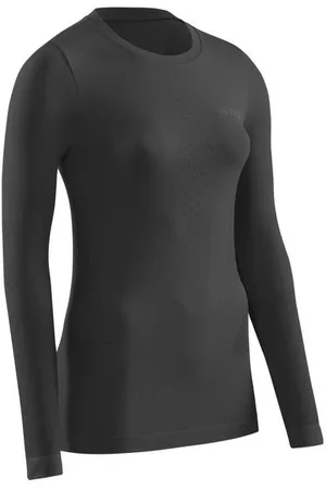 CEP Damen Cold Weather Base Shirts - Long Sleeve schwarz
