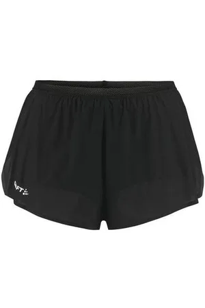 Craft Damen Race Day Split Shorts schwarz
