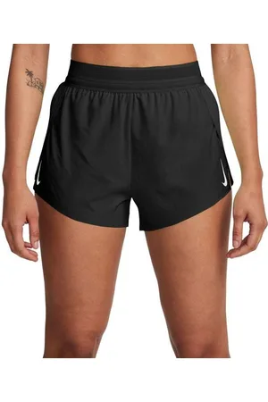 Nike Damen AeroSwift Dri-FIT ADV Mid-Rise Shorts schwarz