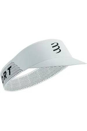 Compressport Unisex Pro Racing Visor weiß
