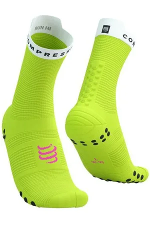 Compressport Unisex Pro Racing Socks v4.0 Run High gelb
