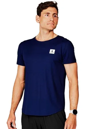 saysky Herren Clean Flow T-Shirt blau