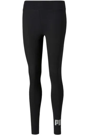 PUMA Damen ESS+ Metallic Leggings schwarz