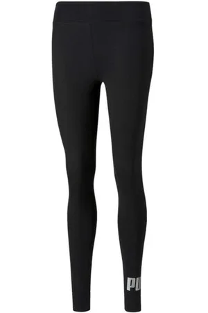 PUMA Damen ESS+ Metallic Leggings schwarz