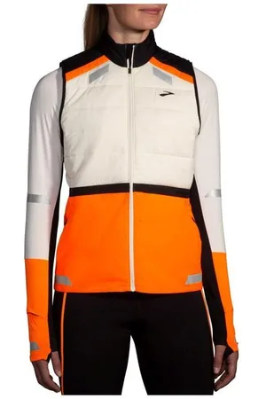 Brooks Damen Run Visible Insulated Vest 2.0 schwarz