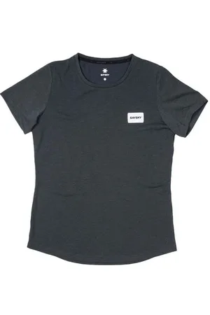 saysky Damen Logo Motion T-shirt grau