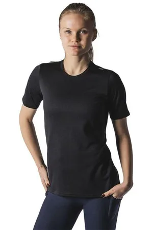 FUSION Damen Technical Merino 150 T-Shirt schwarz