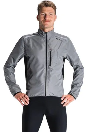 FUSION Herren S1 Run Jacket grau