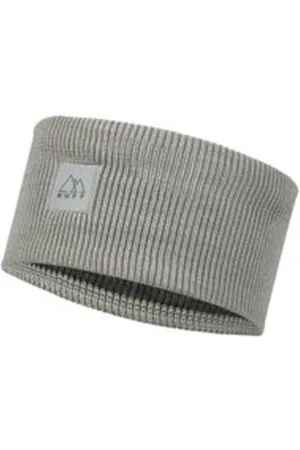 Buff Unisex Crossknit Headband Solid grau