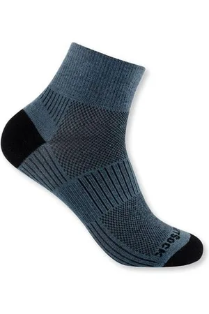 Wrightsock Unisex Coolmesh II Quarter grau