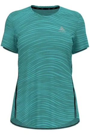 Odlo Damen Zeroweight Enginee T-Shirt Kurzarm türkis