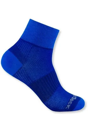 Wrightsock Unisex Coolmesh II Quarter blau