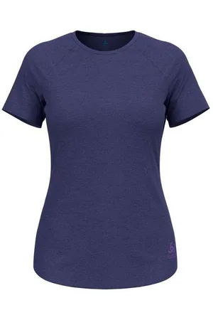 Odlo Damen Essential 365 T-Shirt Crew Neck S/S lila