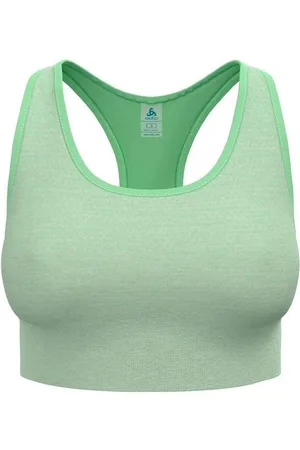 Odlo Damen Seamless Medium-Padded Sport Bra grün