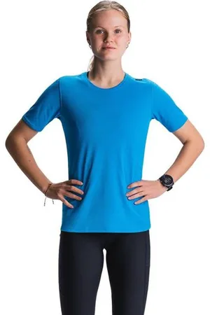 FUSION Damen Run T-Shirt blau