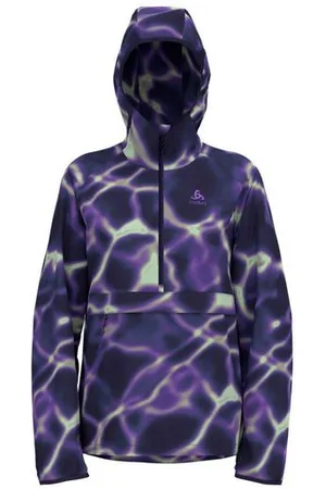 Odlo Damen Zeroweight Print Jacket lila