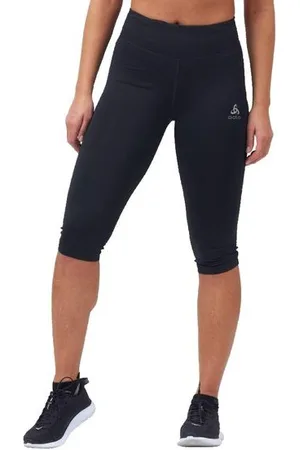 Odlo Damen Essential Tights 3/4 schwarz