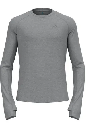 Odlo Herren X-Alp PW 115 T-Shirt Crew Neck LS grau