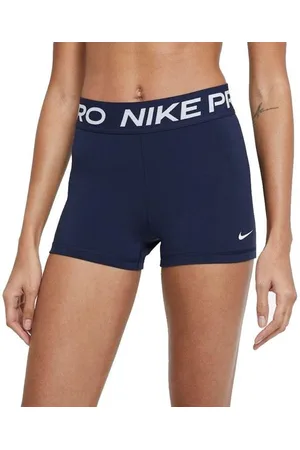 Nike Damen Pro 3" Shorts blau