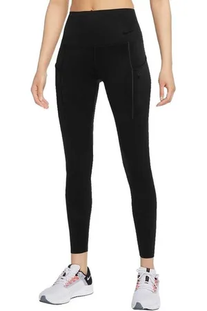 Nike Damen Dri-Fit Go Firm-Support High-Waisted 7/8 Leggings schwarz
