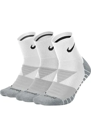 Nike Unisex Dry Cushion Quarter Socks (3 Paar) weiß