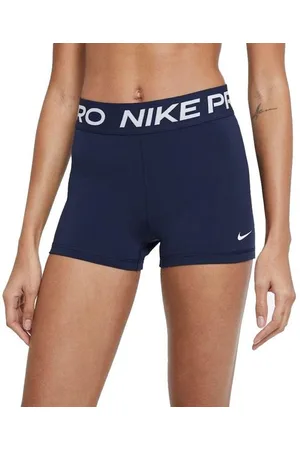 Nike Damen Pro 3" Shorts blau
