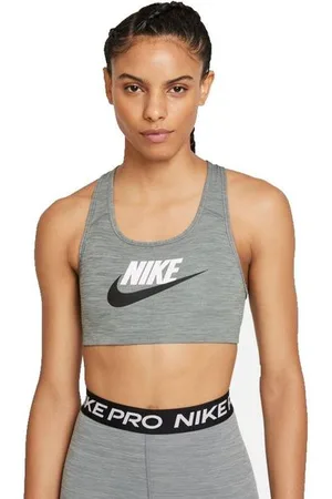 Nike Damen Swoosh Dri-FIT Non-Padded Bra schwarz