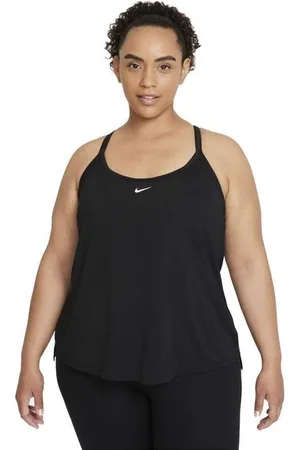 Nike Damen Dri-FIT Standard Fit Tank schwarz