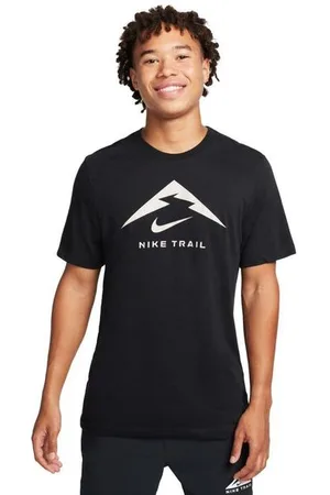 Nike Herren Trail Dri-FIT Shirt schwarz