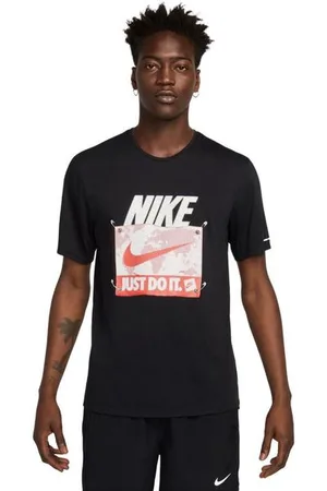 Nike Herren Dri-Fit Run Energy SS Top schwarz