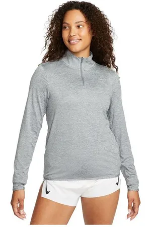 Nike Damen Swift Dri-FIT Longsleeve grau