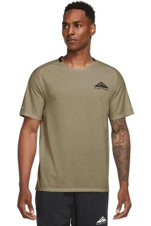Nike Herren Trail Dri-FIT Solar Chase Shirt braun