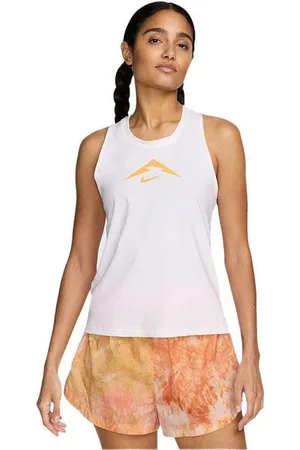 Nike Damen Trail Dri-FIT Tanktop weiß