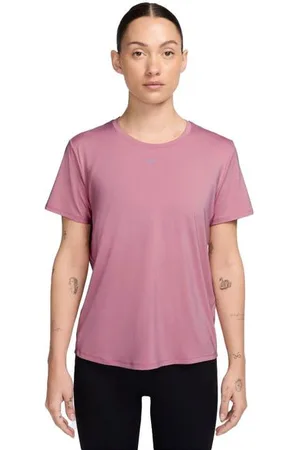 Nike Damen One Classic Dri-Fit SS Top rosa