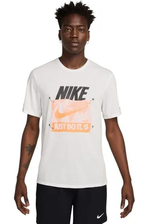 Nike Herren Dri-Fit Run Energy SS Top weiß