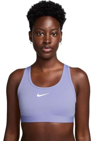 Nike Damen Swoosh Medium Support Bra lila