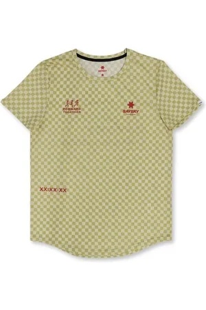saysky Herren Checker Combat T-Shirt grün