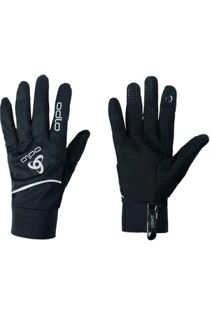 Odlo Unisex Gloves Performance Windproof Light schwarz