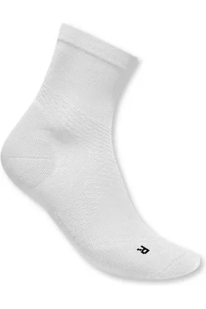 Bauerfeind Herren Run Ultralight Mid Cut Socks weiß