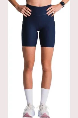 FUSION Damen C3 Short Training Tights blau