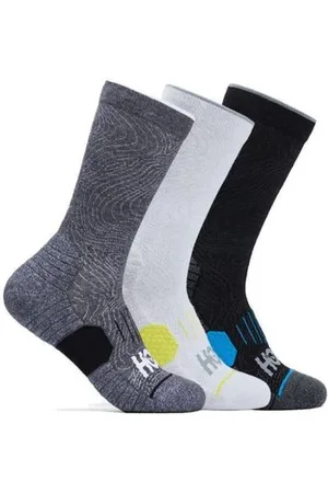Hoka One One Hoka Unisex Crew Run Sock 3-Pack bunt