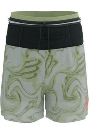 Compressport Herren Trail Racing 2-In-1 Short grün
