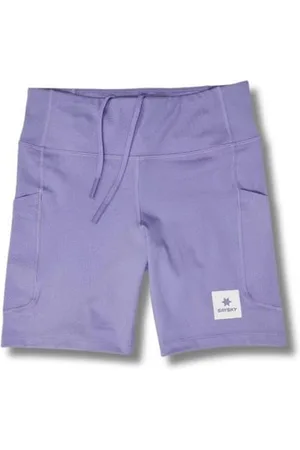 saysky Damen Combat+ Short Tights 7" blau