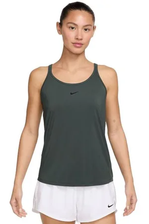 Nike Damen One Classic Dri-Fit Strappy Tank grün