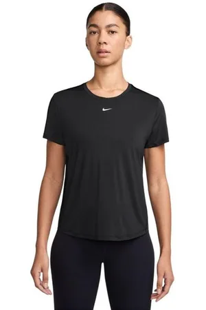 Nike Damen One Classic Dri-Fit SS Top schwarz