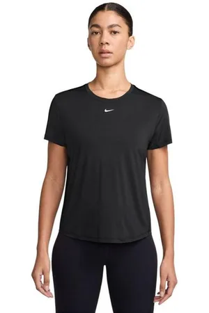 Nike Damen One Classic Dri-Fit SS Top schwarz